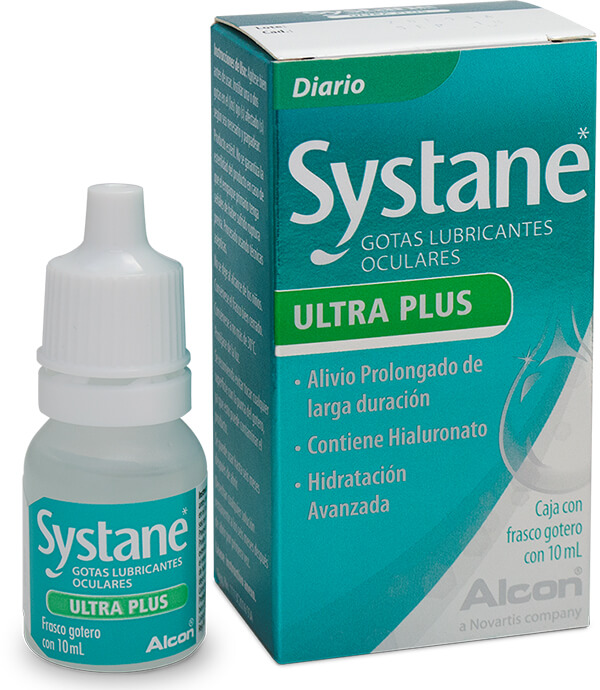 systane ultra plus polimeros opticos